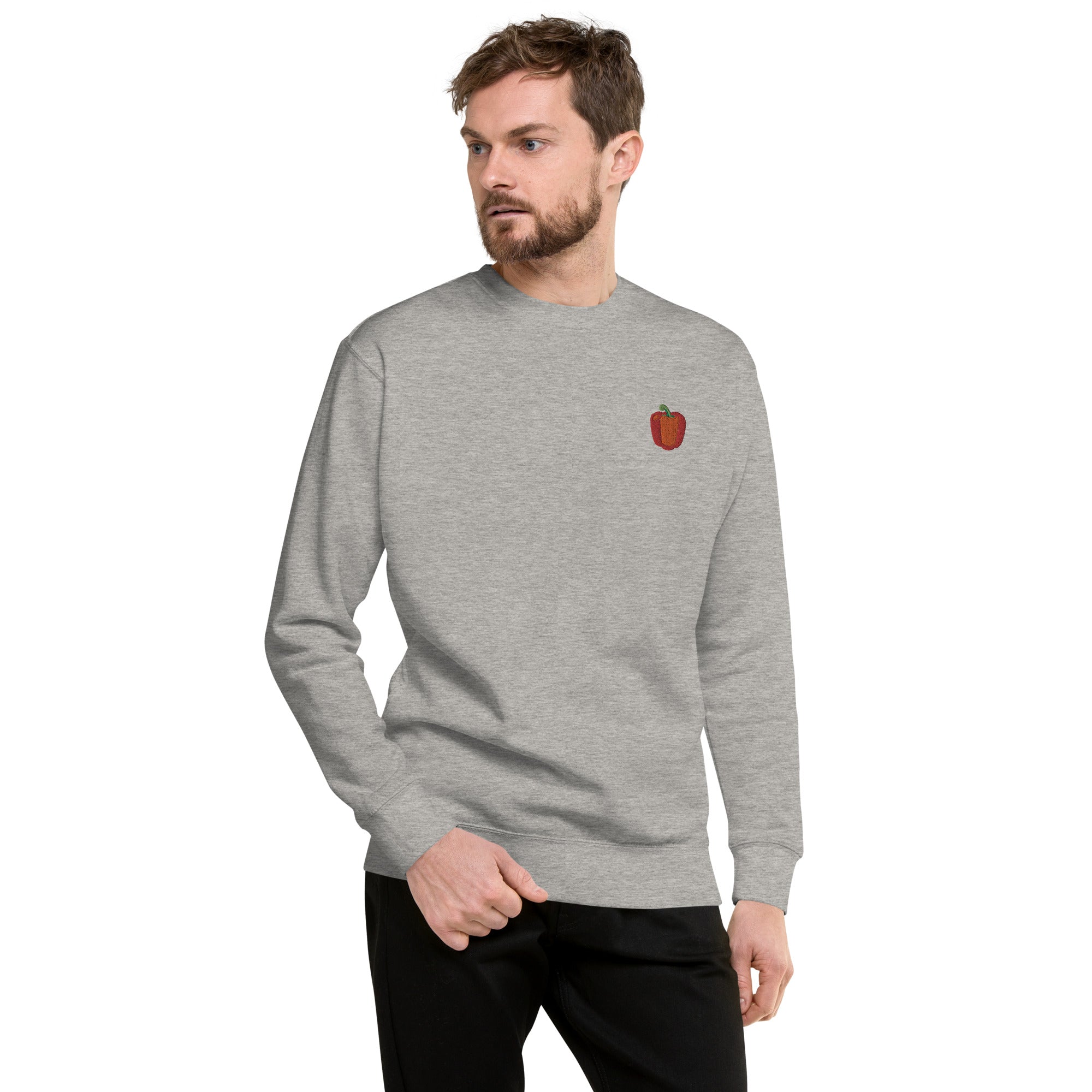 Pepega Black Logo Designs' Men's Premium Sweatshirt